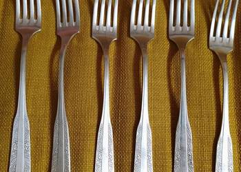 Hefra sztućce paterowane PRL