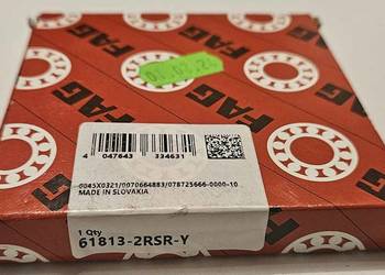 Łożysko FAG 61813-2RS1=6813-2RS 65x85x10 mm