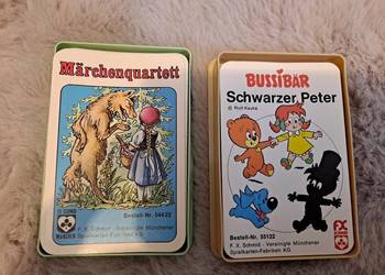 Karty do zabawy obrazki Schwarzer Peter BUSSIBAR niemiecki
