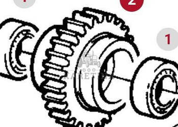 Fendt Favorit 514 Koło Zębate Walcowe CZĘŚCI 514100490030