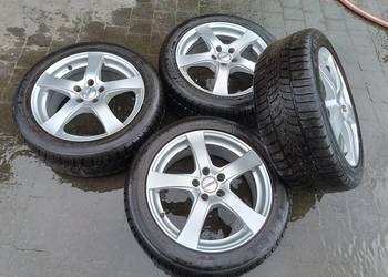 Sprzedam komplet kół zimowych 17"–felgi Dezent  – Opel Astra J 1.4 benzyna