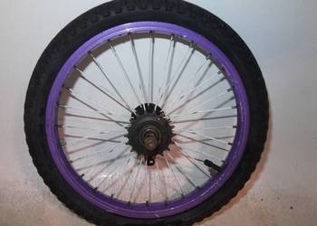 Niebieskie koło tylne 16 cali BMX torpedo G.Falkon CF-B15