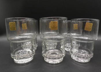 Zestaw 6 szklanek Durobor "Made in Belgium" Vintage