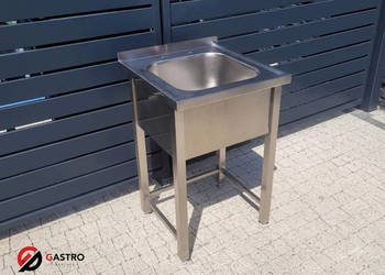 Basen gastronomiczny 1-kom 55x55x85 cm
