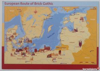 POCZTÓWKA - EUROPEAN ROUTE OF BRICK GOTHIC