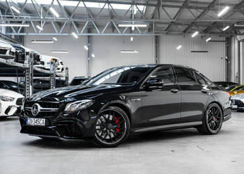 Mercedes E 63 AMG 63S 4 Matic+. Bezwypadkowy. Wzorowy stan. W213 (2016-)