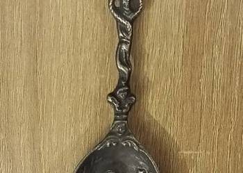 Łyżka ozdobna cynowa z Niemiec