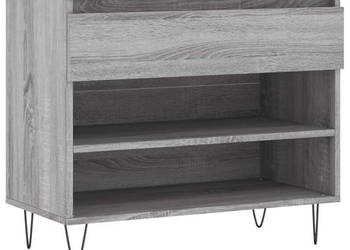 Szafka na buty szary dąb sonoma 70x36x60 cm WM-831442