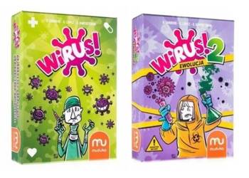 Wirus! + Wirus Ewolucja – Zestaw Gier Karcianych Muduko