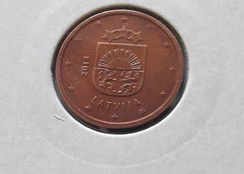 2 Eurocenty Łotwa 2014 r.