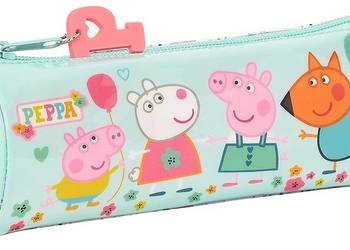 Piórnik Szkolny Świnka Peppa Pig Tuba na Zamek