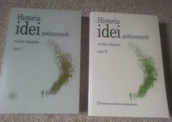 Historia Idei Politycznych dwa tomy