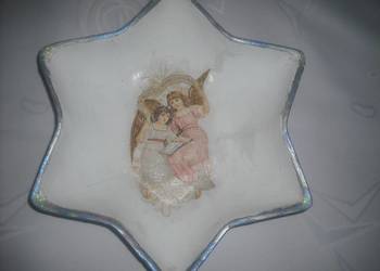PATERA   CERAMICZNA w kształcie gwiazdy