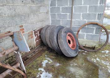 Koła kompletne do przyczepy D-47, D-46, D-732