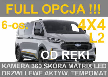 Ford Transit Custom Trail 170KM 4x4 Full Opcja 6-osob. Od ręki !