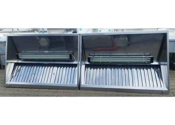 Okap Gastronomiczny z Filtrami - 330/110/45cm - Mc 347