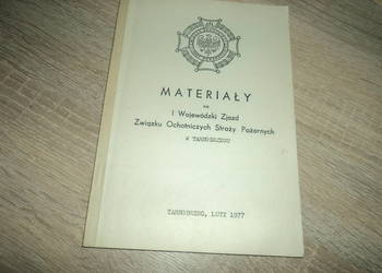 Materiały na 1 woj. zjazd Z.O.S.P. w Tarnobrzegu
