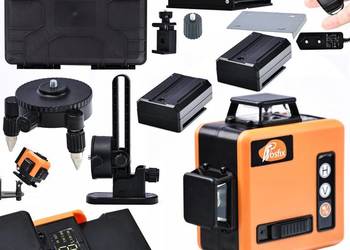 Poziomica Laserowa 16 Linii ROT16L-L | IP54, 2x3500mAh, 25m