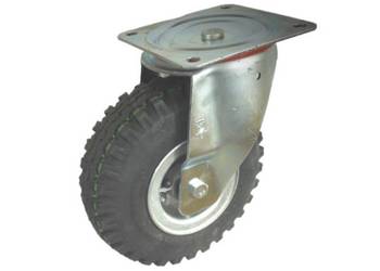 Koło Pneumatyczne Pompowane 240 mm Kółko Aluminiowe 295 kg Łożykowane