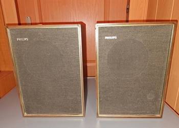 Kolumny Stereo Philips 22RH412/11Z Vintage 1971 Sprawne Para