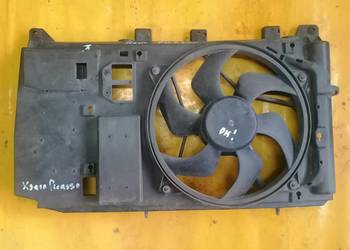 obudowa + wentylator + chłodnica klimy Citroen Xsara Picasso r.99-12