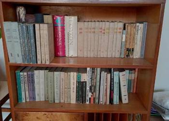 Biblioteczka z lat 80 tych XX wieku