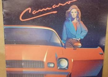 1981 Chevrolet Camaro USA prospekt folder broszura, idealny na prezent