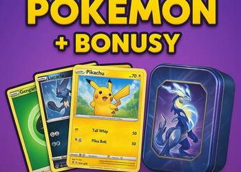 Bulk 70 Oryginalnych kart Pokémon + 10 Energii + 10 trenerów + 10 holo