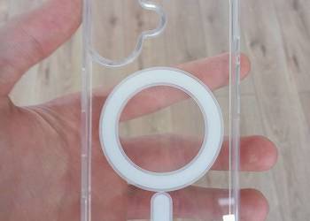 Przezroczyste etui iPhone 16 Clear Case z MagSafe – Stan Idealny