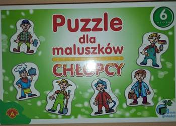 Pierwsze puzzle chłopcy
