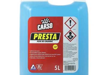 Płyn do Chłodnic Niebieski 5L -35C K2 Carso Presta Gotowy Płyn chłodniczy