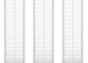 vidaXL Zestaw 3 koszy gabionowych, drut galwanizowany(SKU:141045)