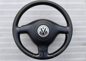 Skórzana Kierownica VW Bora Golf IV Passat B5