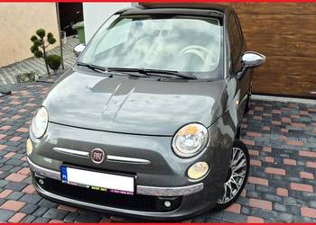 FIAT 500 • LOUNGE • 2011 r. • BENZYNKA • PANORAMA • KLIMA • ALU 16" • CHROM