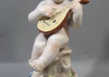 Figurynka Porcelanowa von Schierholz , Plaue  Putto ,