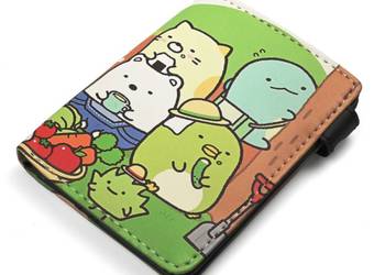 Eat Your Vegetables | 12 cm | Eko-Skóra | Portfel | Sumikko Gurashi