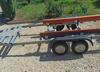 Solidna Przyczepa Podłodziowa Niewiadów DMC 1300 kg / Układ 2000 kg