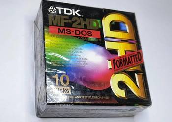 Dyskietki MF-2HD TDK 10 sztuk _nowe!