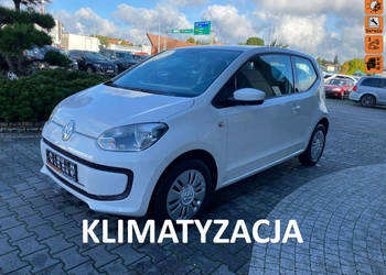 Volkswagen Up! klimatyzacja, benzynka, centralny zamek, el. szyby, zarejes…