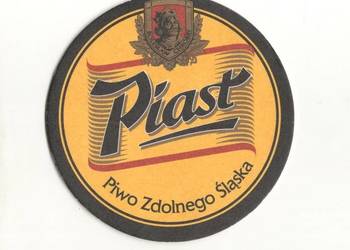 Piast - podstawka do piwa. Nr.1.