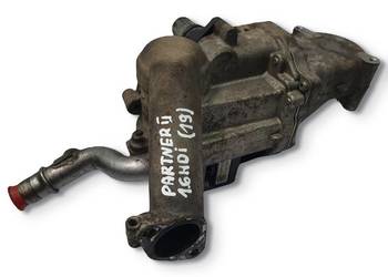 CHŁODNICA SPALIN ZAWÓR EGR Peugeot Partner 1.6 HDI 09802194080 1407970089