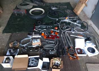 Harley Davidson części, wyprzedaż garażowa.