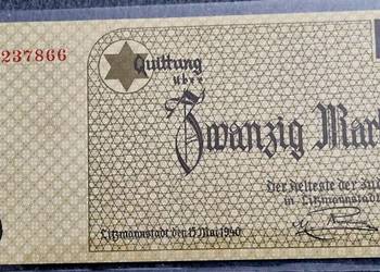2 x 20 Marek 1940 Getto UNC