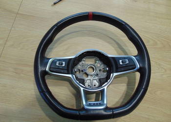 kierownica golf VII lift GTI TCR czerowny pasek