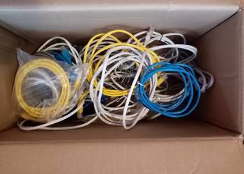 Kable sieciowe patch cord do podłączenia komputera patchcord