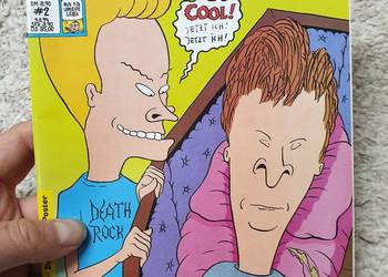 Beavis und Butt-Head - komiks z plakatem! 1994 rok