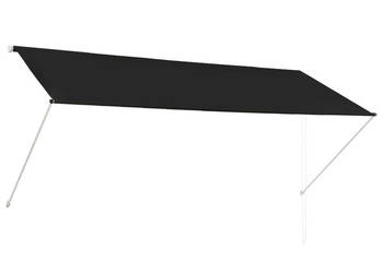 Markiza zwijana 300 x 150 cm antracytowa WM-143761