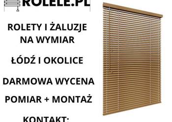 Rolety i żaluzje na wymiar - Łódź i okolice