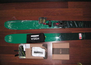 Nowy zestaw skiturowy ZAG ADRET 88/169+ATK CREST+foki KOHLA