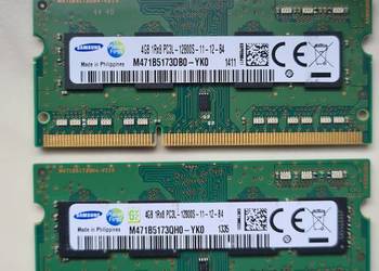 RAM DDR3L SAMSUNG 8GB 2x 4GB 1Rx8 PC3L 12800S-11-12-B4